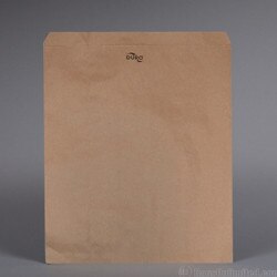 Flat Merchandise Bags. Natural Kraf